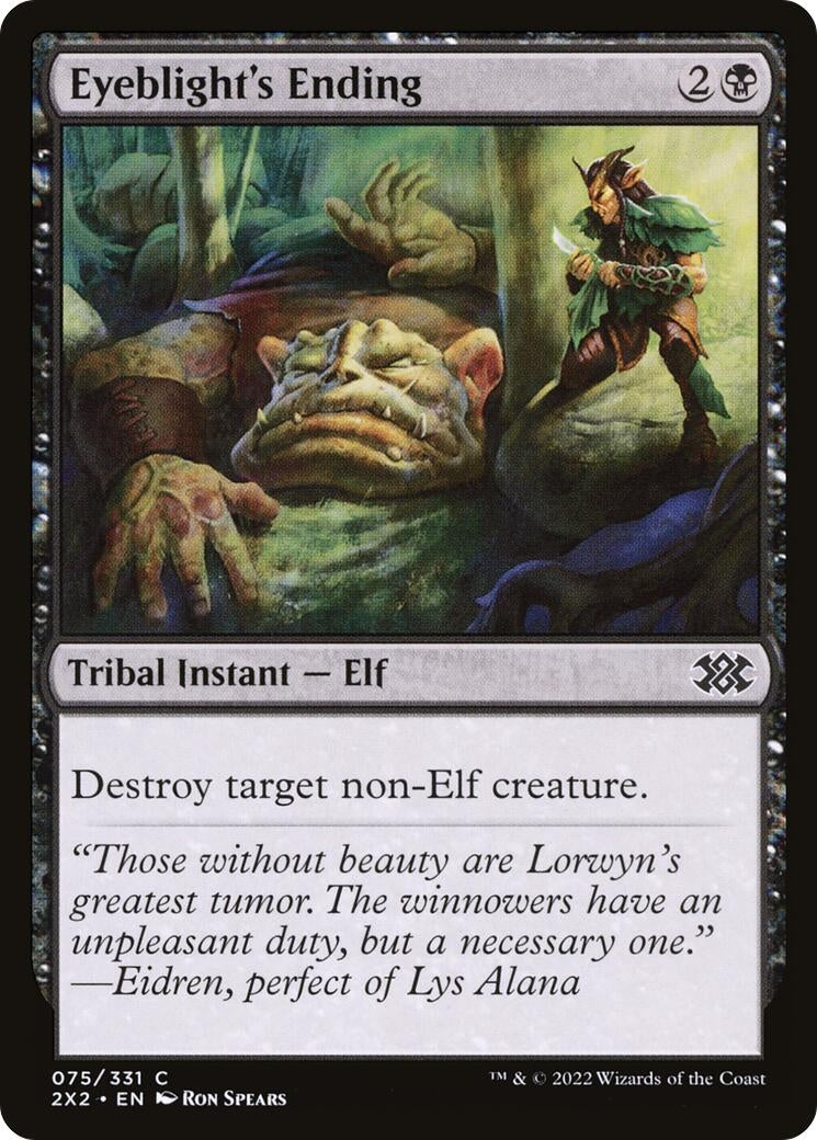 Image for Eyeblight's Ending (75) [Double Masters 2022] - Magic: The Gathering