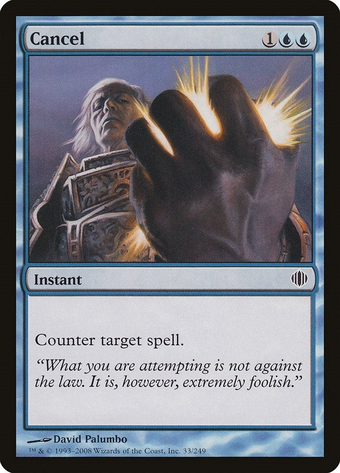 Image for Cancel (33) [Shards of Alara] - Magic: The Gathering