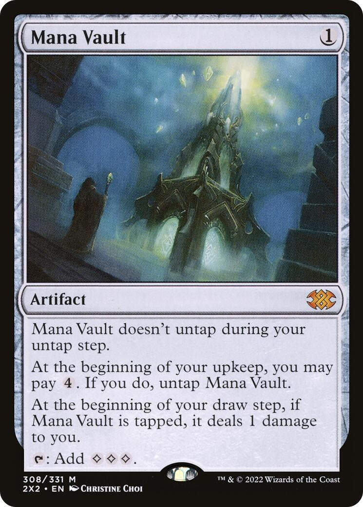 Image for Mana Vault (308) [Double Masters 2022] - Magic: The Gathering