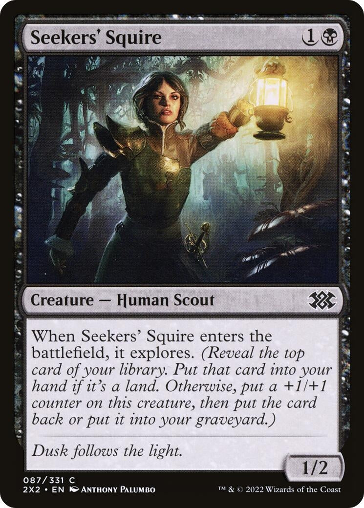 Image for Seekers' Squire (87) [Double Masters 2022] - Magic: The Gathering
