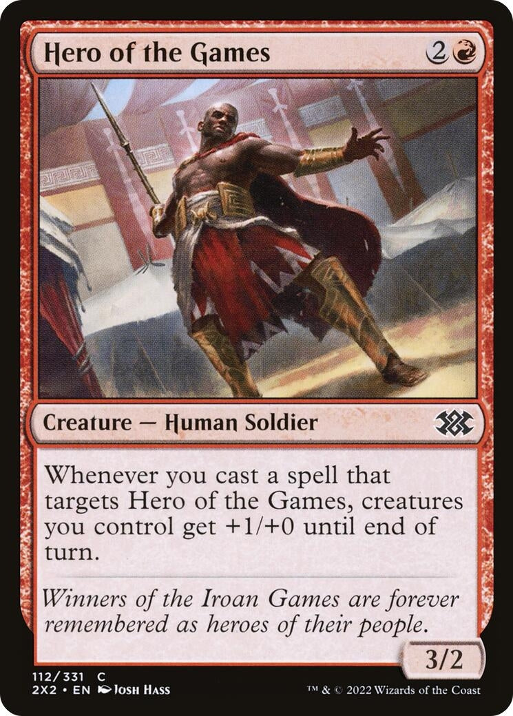 Image for Hero of the Games (112) [Double Masters 2022] - Magic: The Gathering