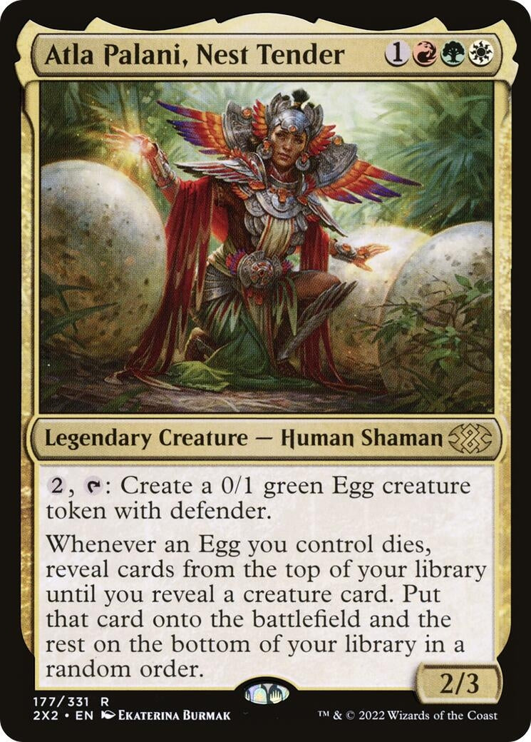 Image for Atla Palani, Nest Tender (177) [Double Masters 2022] - Magic: The Gathering