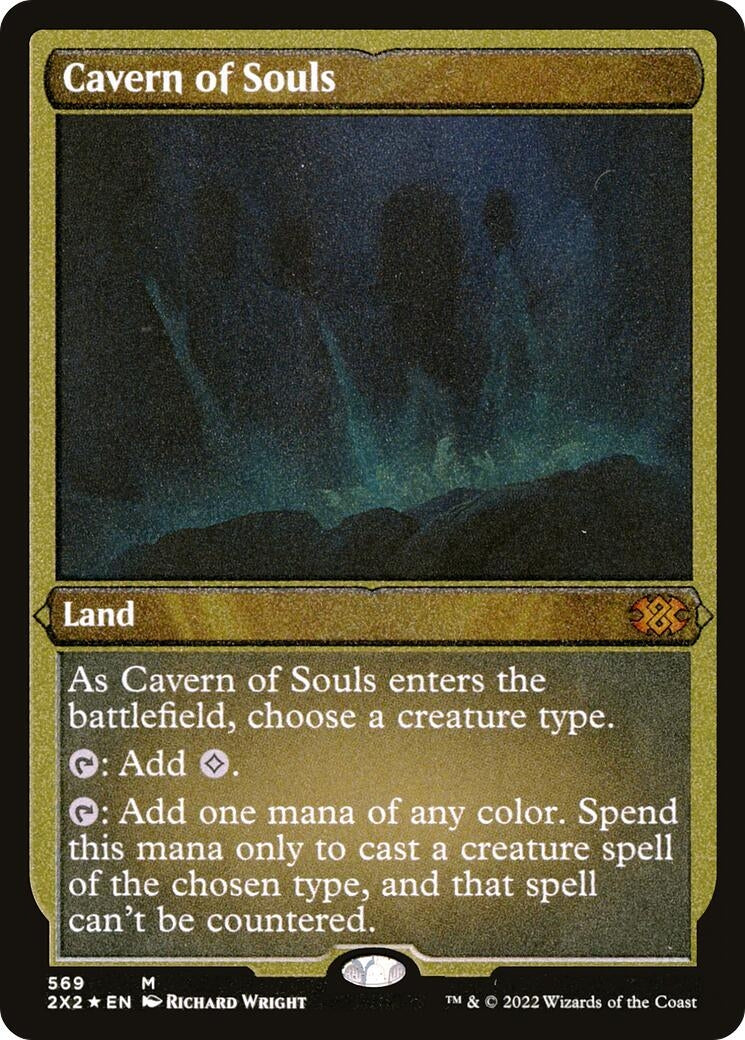 Image for Cavern of Souls (Foil Etched) (569) [Double Masters 2022] - Magic: The Gathering