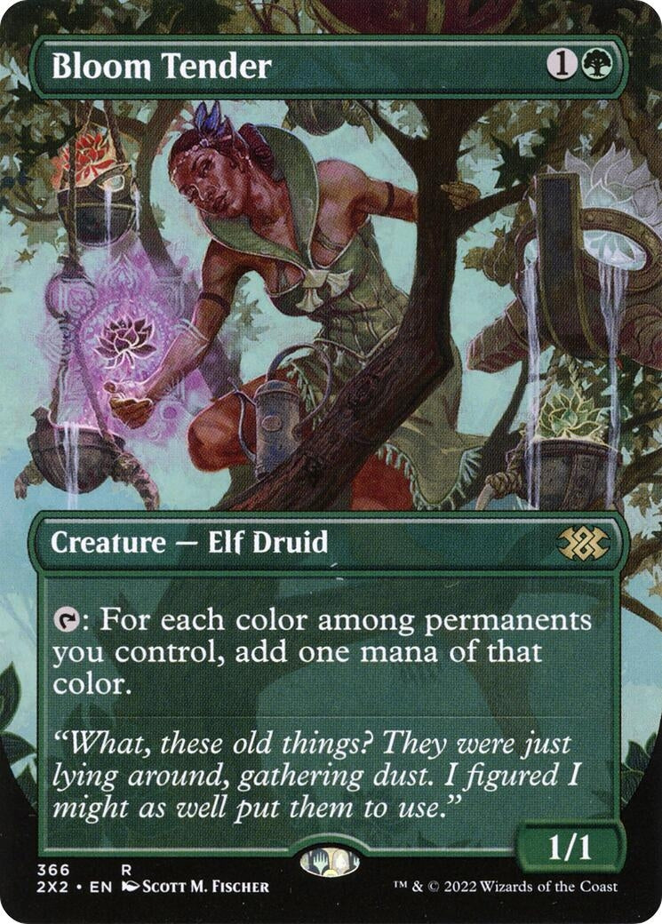 Image for Bloom Tender (Borderless) (366) [Double Masters 2022] - Magic: The Gathering