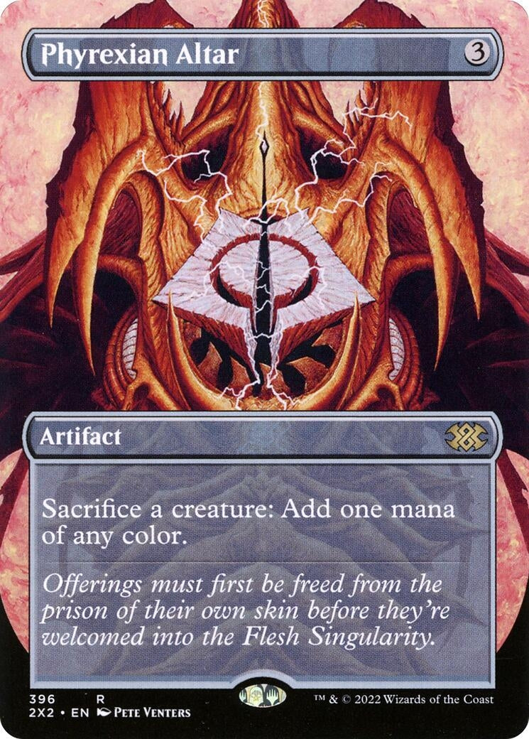 Image for Phyrexian Altar (Borderless) (396) [Double Masters 2022] - Magic: The Gathering