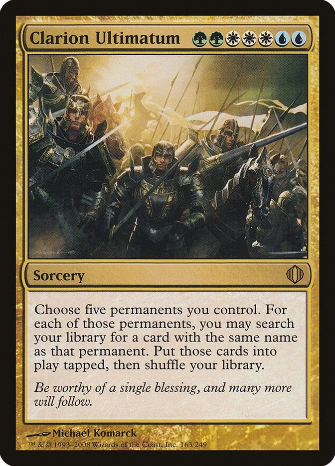 Clarion Ultimatum (163) [Shards of Alara]