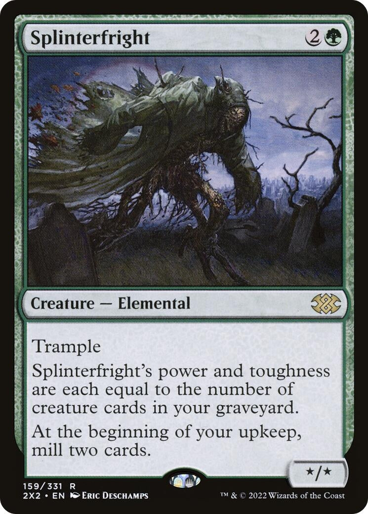Image for Splinterfright (159) [Double Masters 2022] - Magic: The Gathering