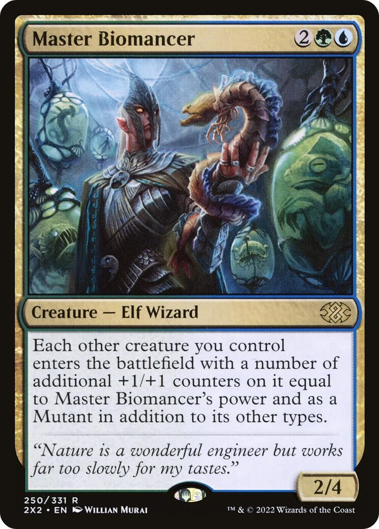Image for Master Biomancer (250) [Double Masters 2022] - Magic: The Gathering