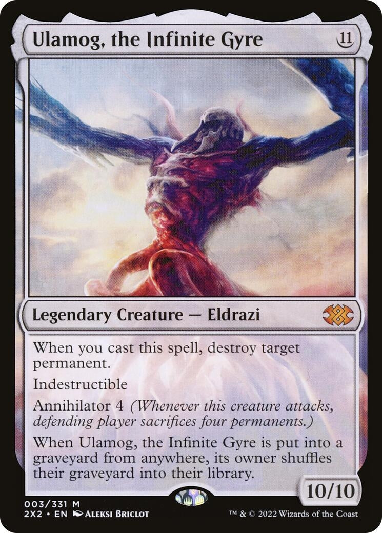 Image for Ulamog, the Infinite Gyre (3) [Double Masters 2022] - Magic: The Gathering