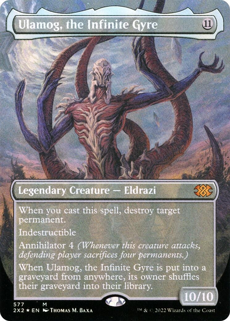 Image for Ulamog, the Infinite Gyre (Textured Foil) (577) [Double Masters 2022] - Magic: The Gathering