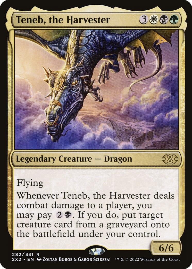 Image for Teneb, the Harvester (282) [Double Masters 2022] - Magic: The Gathering