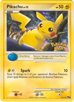 Image for Pikachu (Pokemon Day Stamped) (009/017) [POP Series 6] - Pokemon