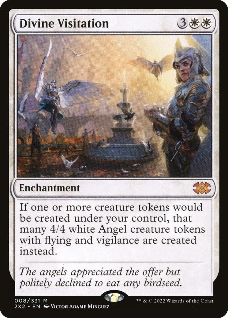 Image for Divine Visitation (8) [Double Masters 2022] - Magic: The Gathering