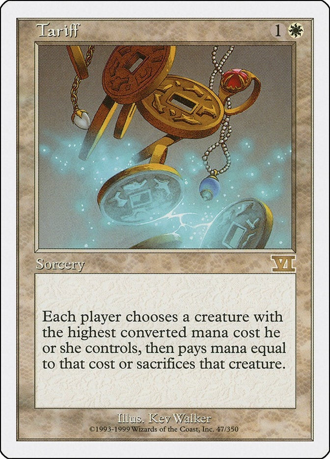 Image for Tariff (47) [Classic Sixth Edition] - Magic: The Gathering