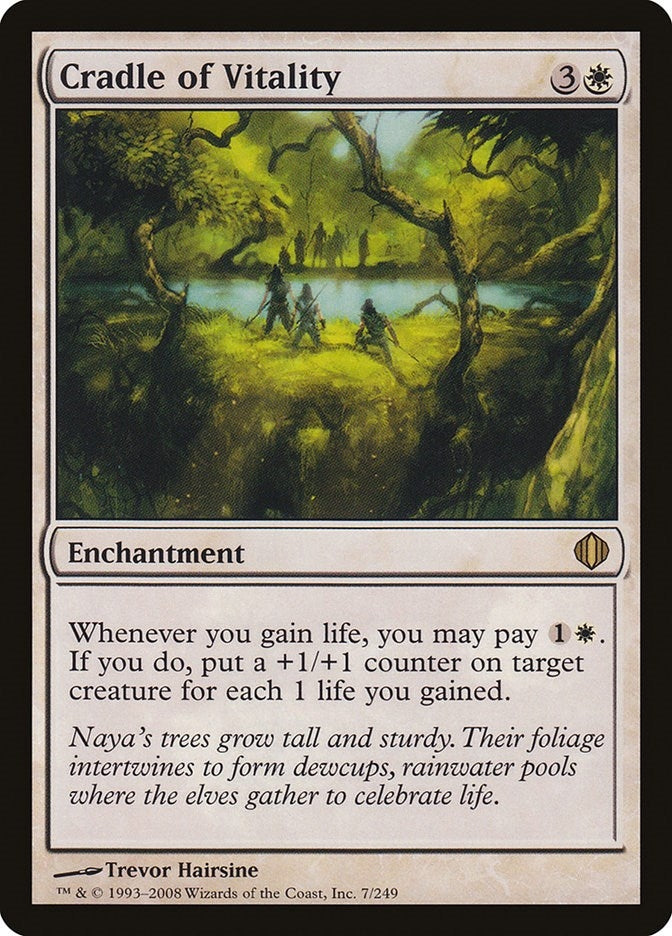 Image for Cradle of Vitality (7) [Shards of Alara] - Magic: The Gathering