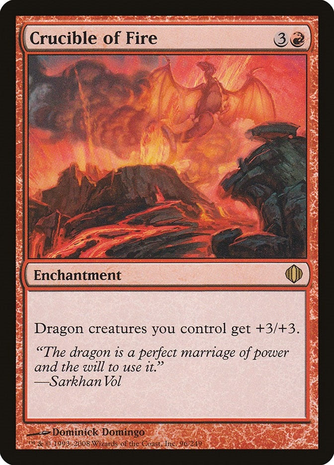 Image for Crucible of Fire (96) [Shards of Alara] - Magic: The Gathering
