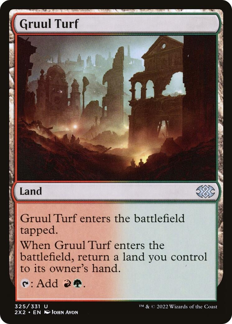 Image for Gruul Turf (325) [Double Masters 2022] - Magic: The Gathering