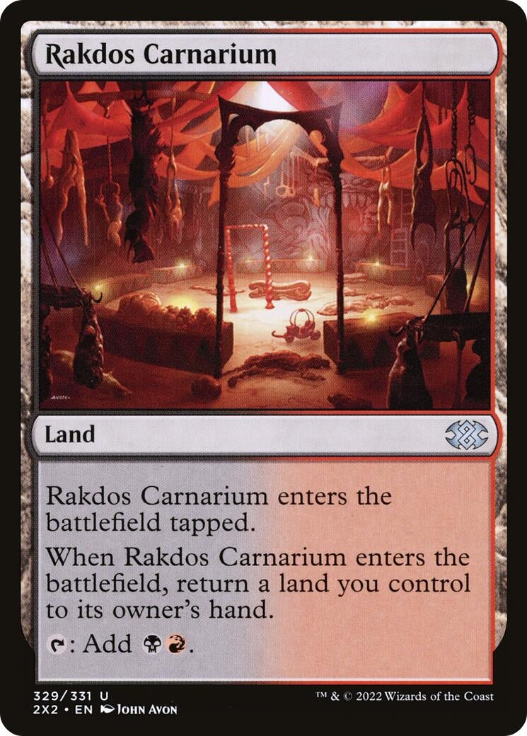 Image for Rakdos Carnarium (329) [Double Masters 2022] - Magic: The Gathering