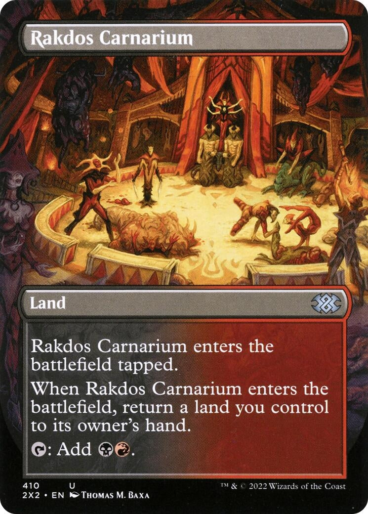 Image for Rakdos Carnarium (Borderless) (410) [Double Masters 2022] - Magic: The Gathering
