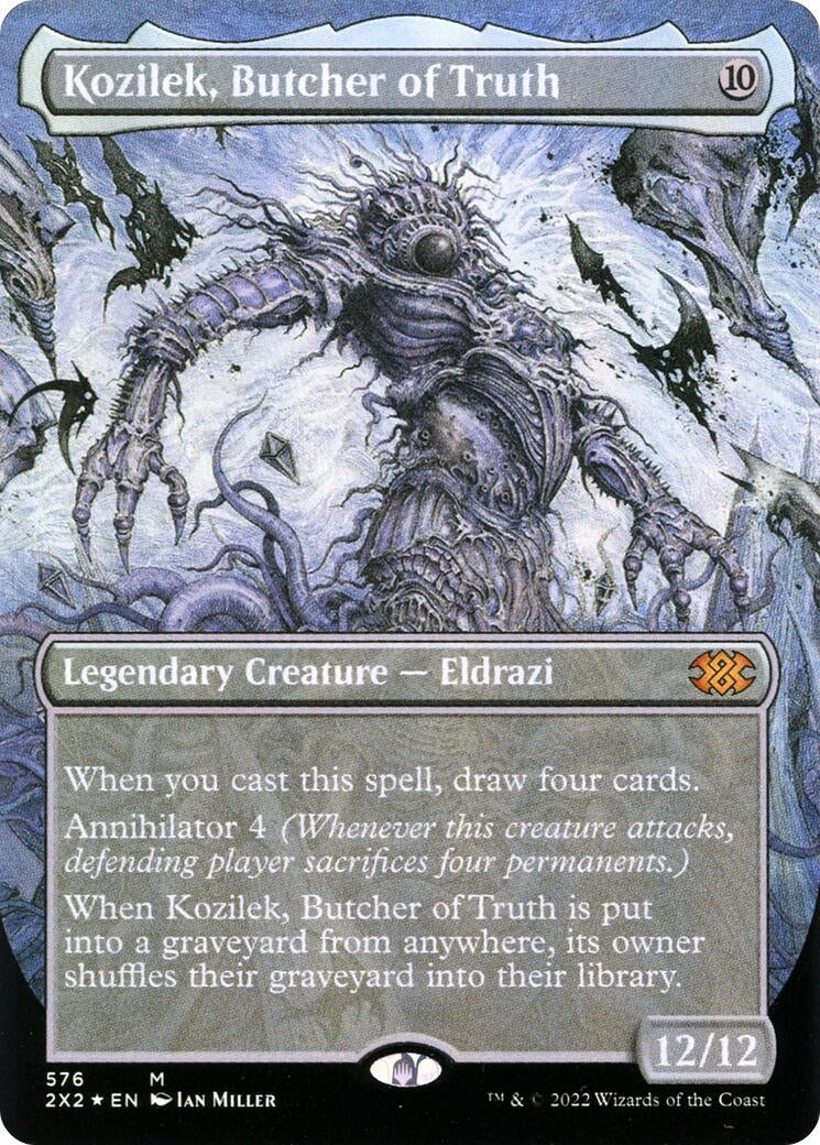 Image for Kozilek, Butcher of Truth (Textured Foil) (576) [Double Masters 2022] - Magic: The Gathering