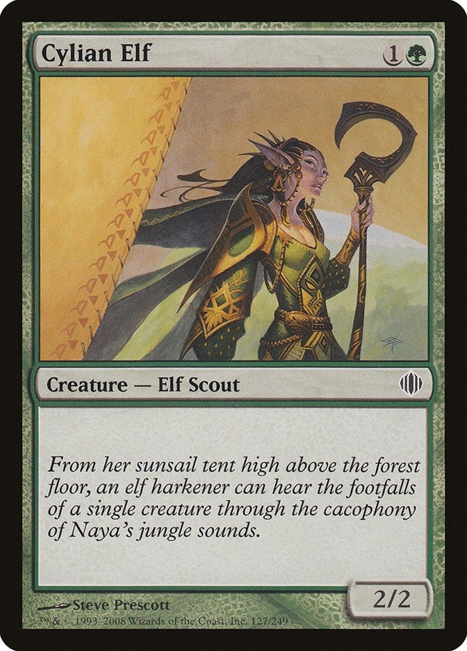 Image for Cylian Elf (127) [Shards of Alara] - Magic: The Gathering