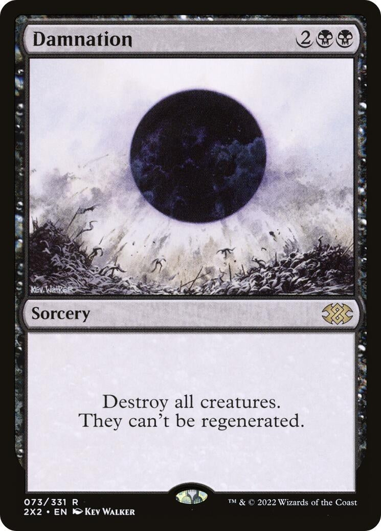 Image for Damnation (73) [Double Masters 2022] - Magic: The Gathering