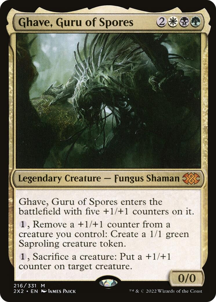 Image for Ghave, Guru of Spores (216) [Double Masters 2022] - Magic: The Gathering