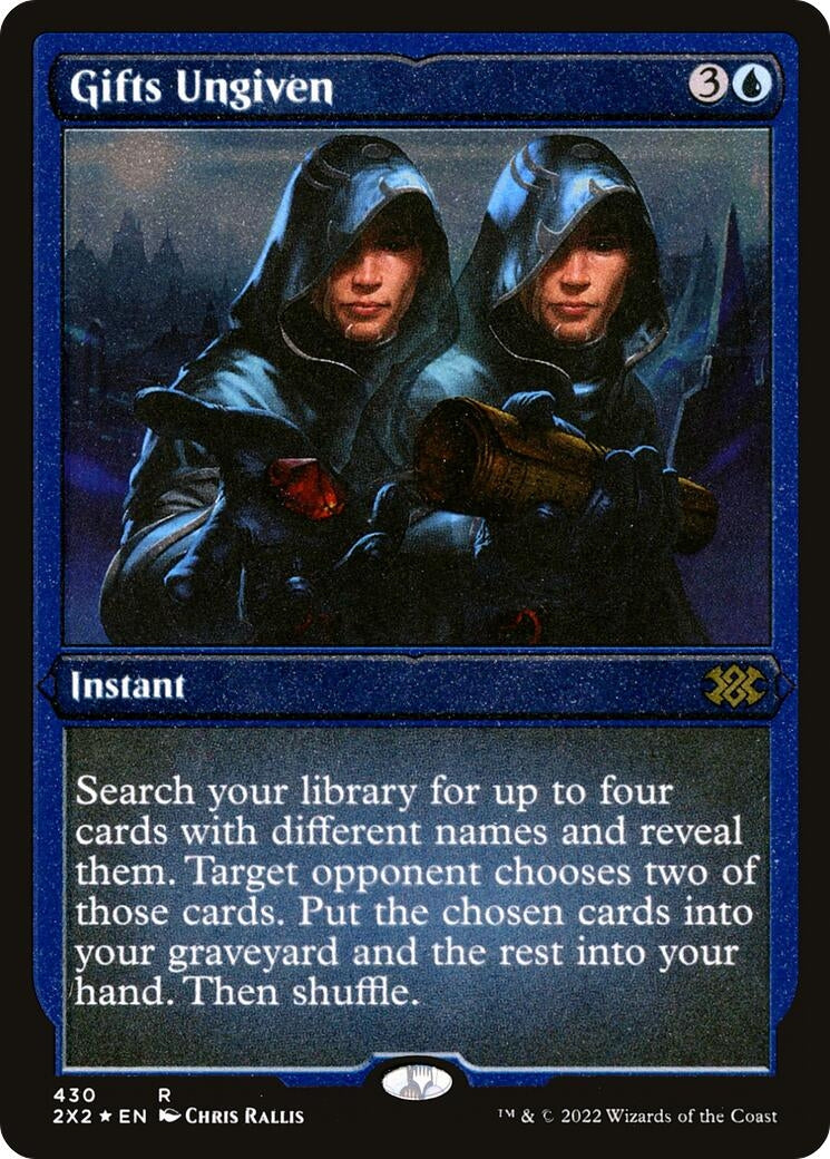 Image for Gifts Ungiven (Foil Etched) (430) [Double Masters 2022] - Magic: The Gathering