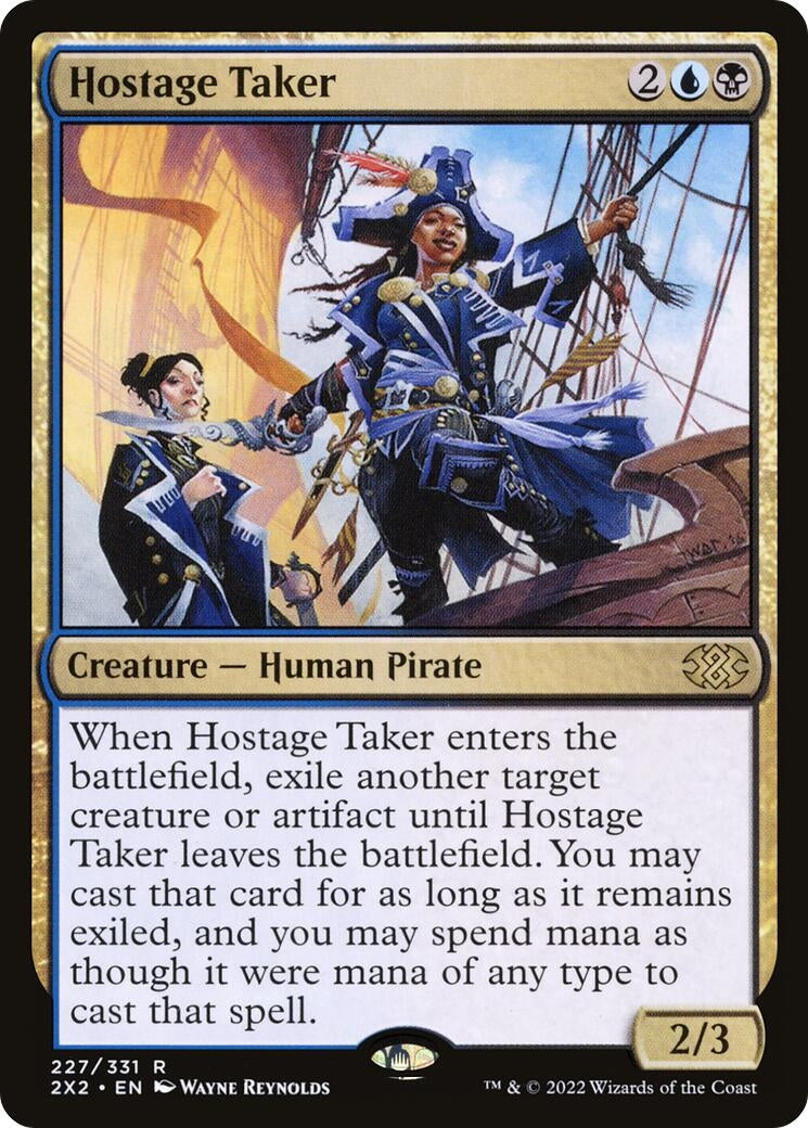 Image for Hostage Taker (227) [Double Masters 2022] - Magic: The Gathering