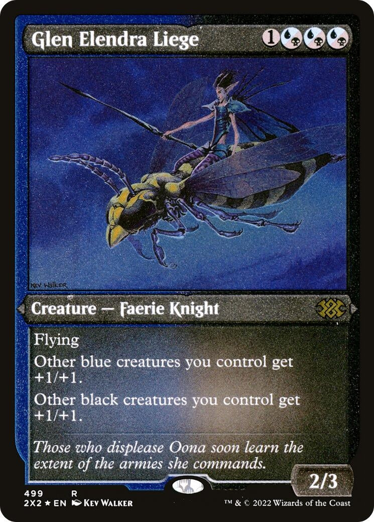 Image for Glen Elendra Liege (Foil Etched) (499) [Double Masters 2022] - Magic: The Gathering