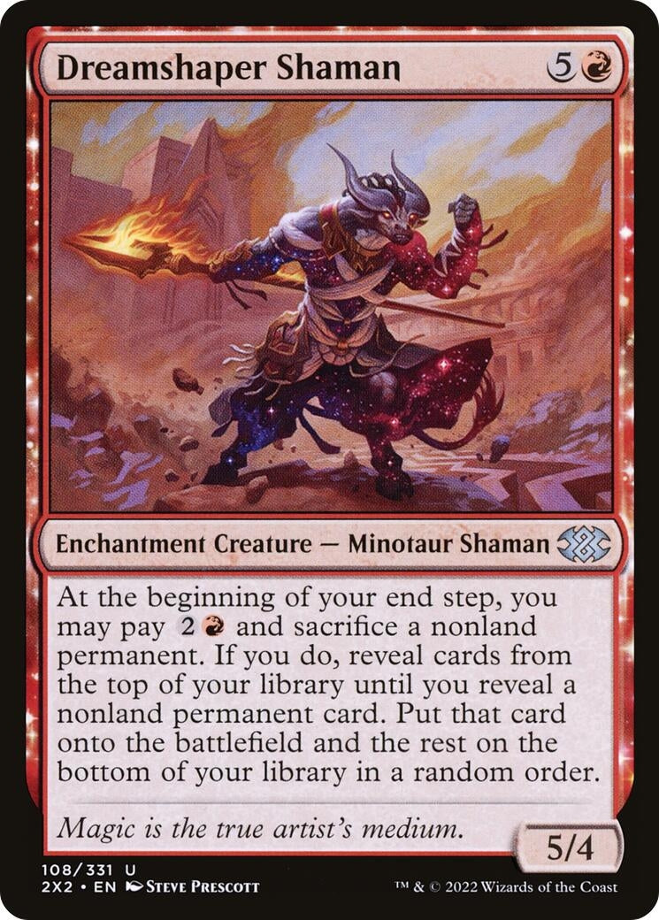 Image for Dreamshaper Shaman (108) [Double Masters 2022] - Magic: The Gathering