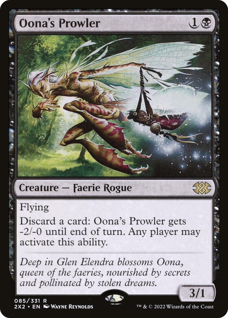 Image for Oona's Prowler (85) [Double Masters 2022] - Magic: The Gathering