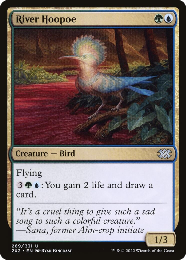 Image for River Hoopoe (269) [Double Masters 2022] - Magic: The Gathering