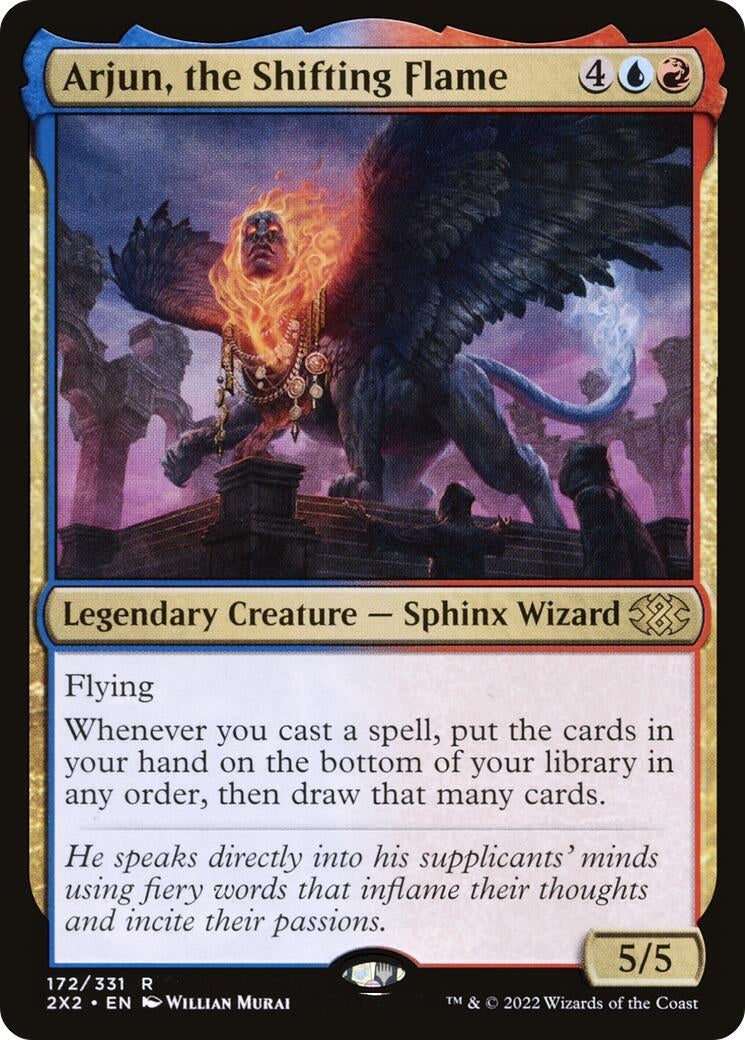 Image for Arjun, the Shifting Flame (172) [Double Masters 2022] - Magic: The Gathering