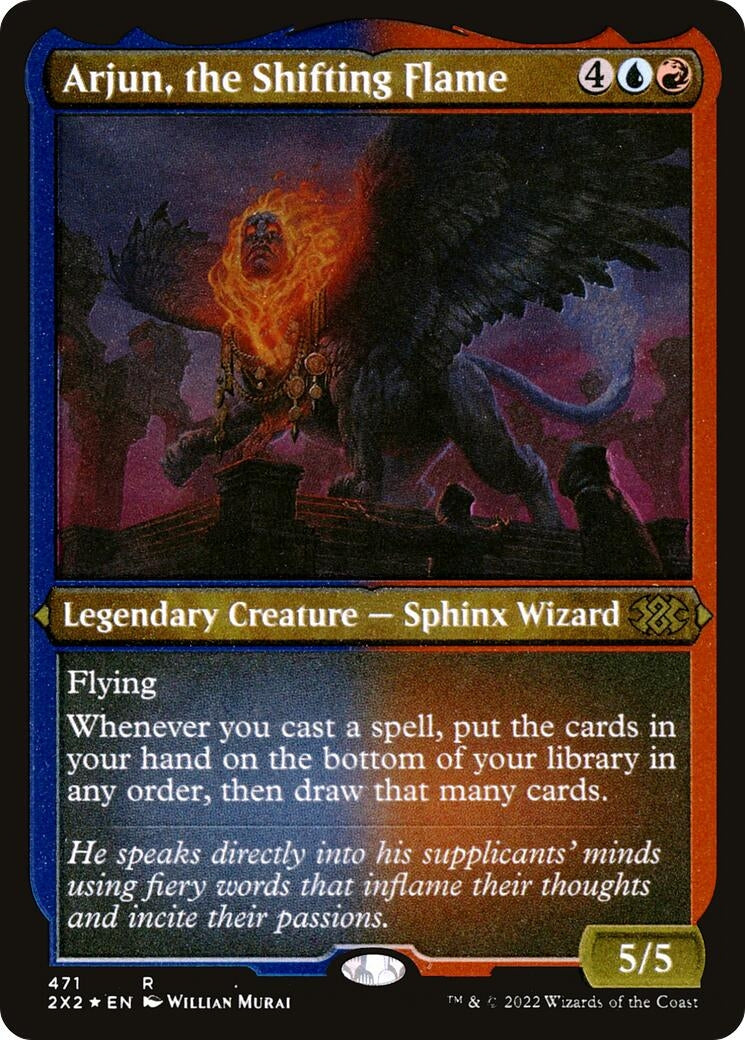 Image for Arjun, the Shifting Flame (Foil Etched) (471) [Double Masters 2022] - Magic: The Gathering