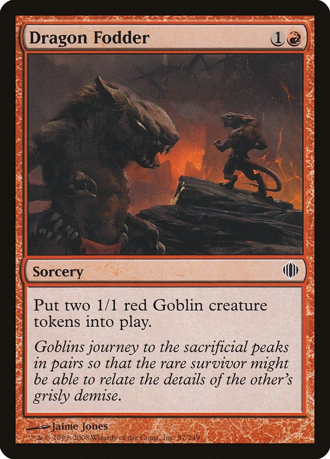 Image for Dragon Fodder (97) [Shards of Alara] - Magic: The Gathering