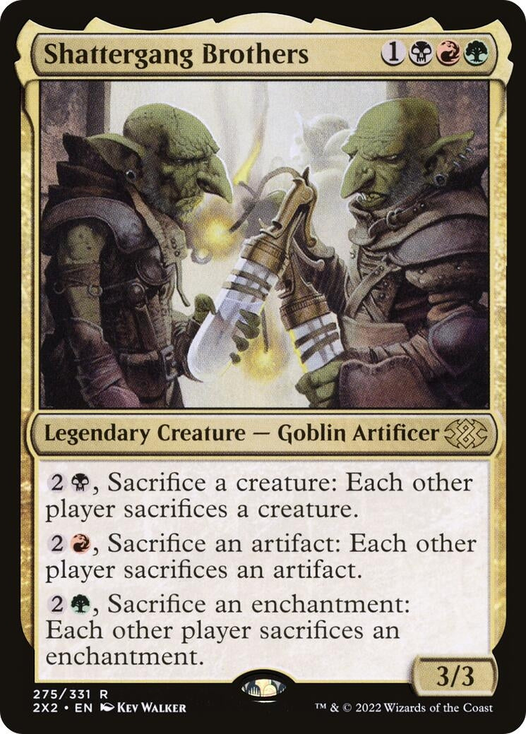 Image for Shattergang Brothers (275) [Double Masters 2022] - Magic: The Gathering