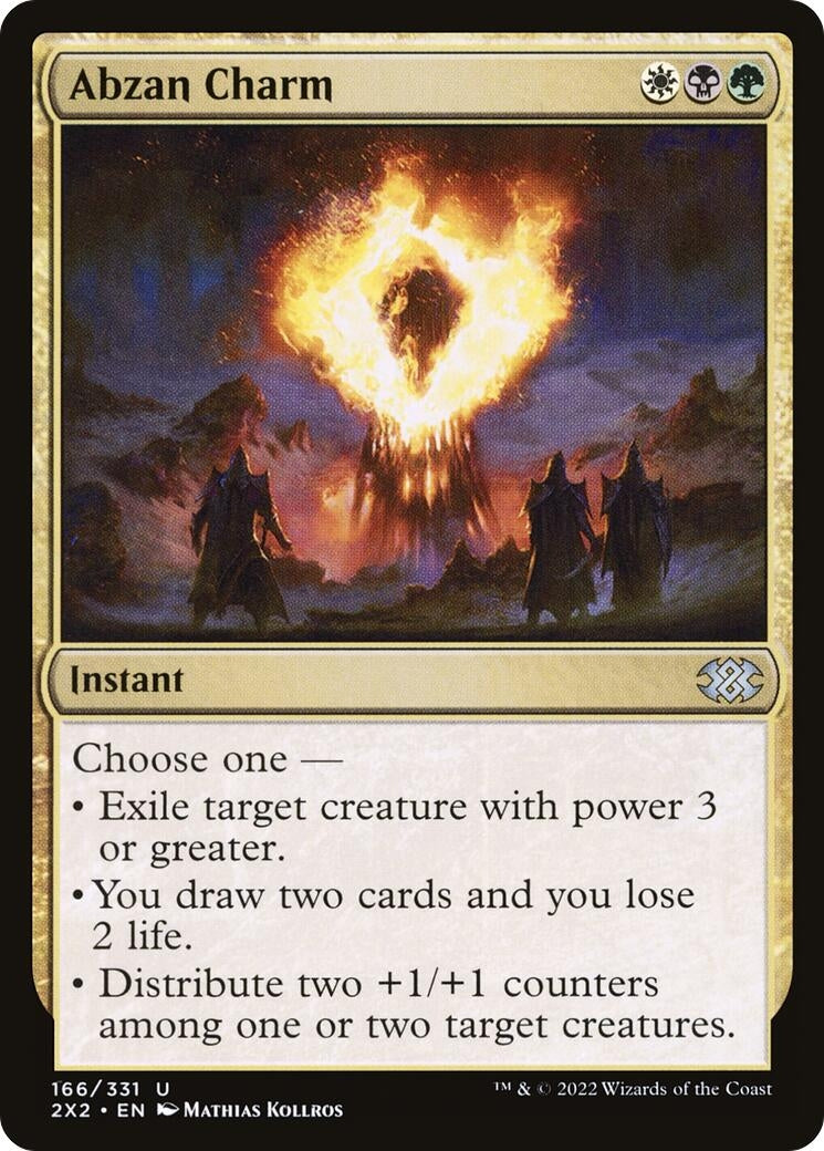 Image for Abzan Charm (166) [Double Masters 2022] - Magic: The Gathering