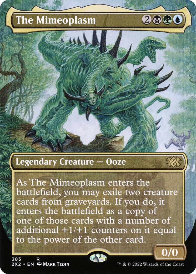 Image for The Mimeoplasm (Borderless) (383) [Double Masters 2022] - Magic: The Gathering