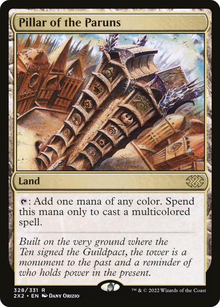 Image for Pillar of the Paruns (328) [Double Masters 2022] - Magic: The Gathering