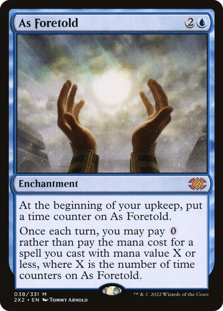 Image for As Foretold (38) [Double Masters 2022] - Magic: The Gathering