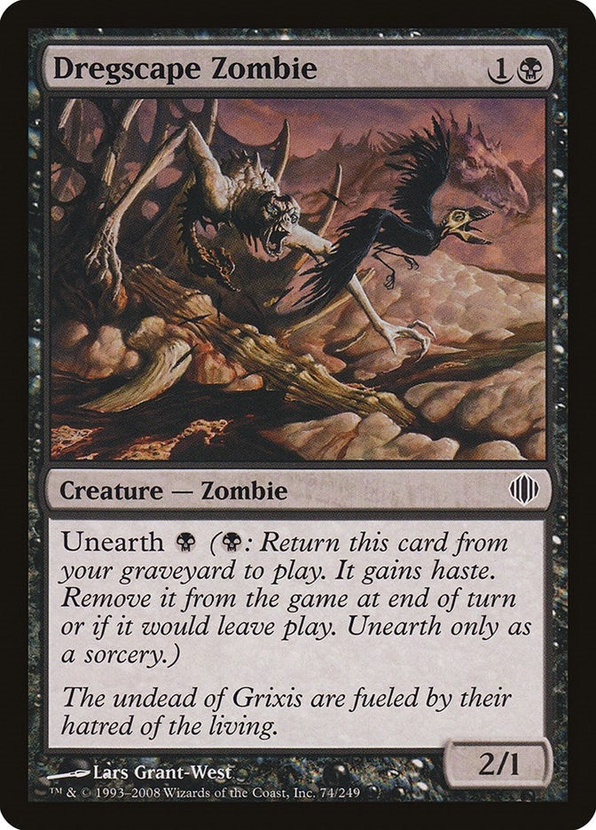 Image for Dregscape Zombie (74) [Shards of Alara] - Magic: The Gathering
