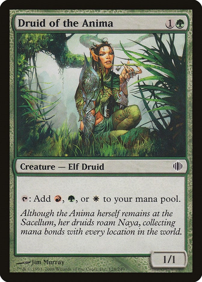 Image for Druid of the Anima (128) [Shards of Alara] - Magic: The Gathering