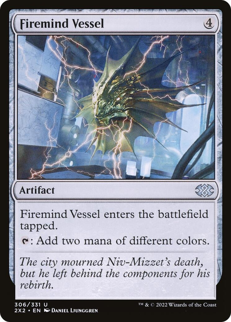 Image for Firemind Vessel (306) [Double Masters 2022] - Magic: The Gathering
