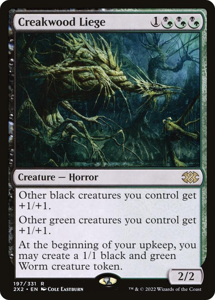 Image for Creakwood Liege (197) [Double Masters 2022] - Magic: The Gathering