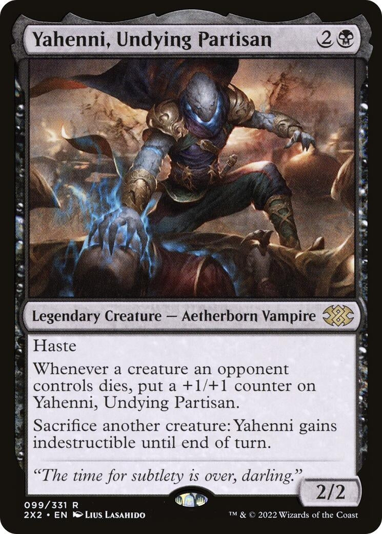 Image for Yahenni, Undying Partisan (99) [Double Masters 2022] - Magic: The Gathering