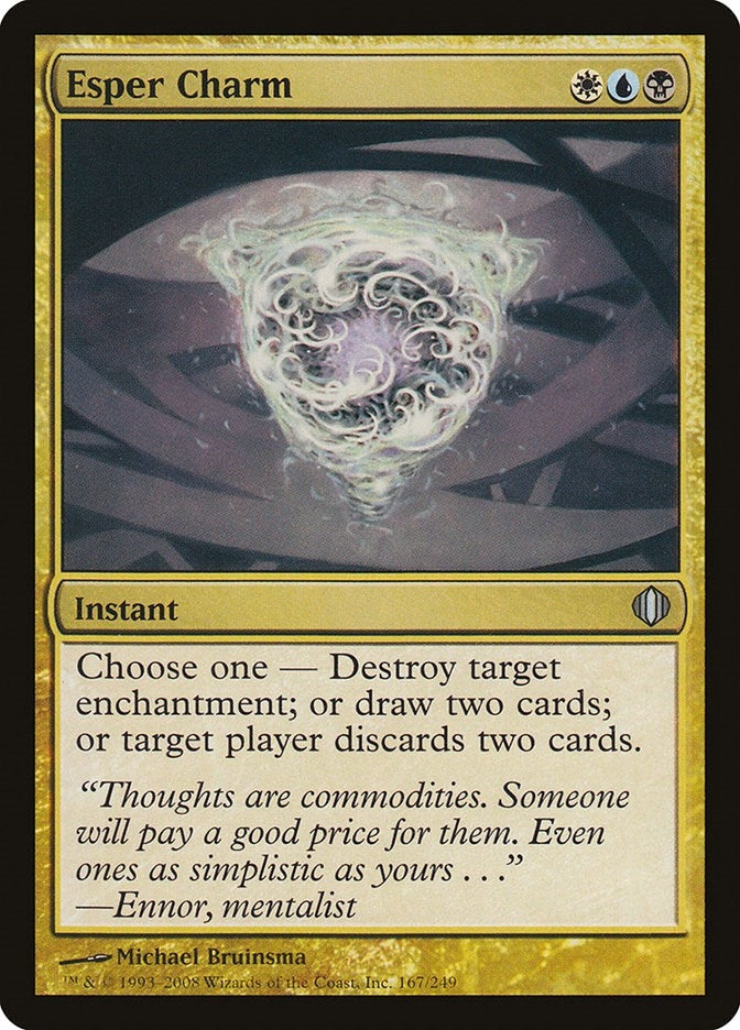 Image for Esper Charm (167) [Shards of Alara] - Magic: The Gathering