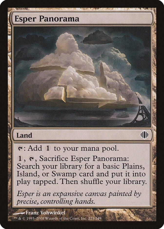 Image for Esper Panorama (223) [Shards of Alara] - Magic: The Gathering
