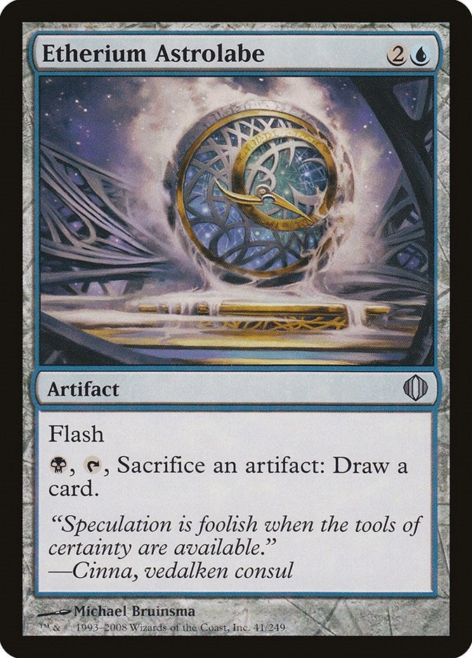 Image for Etherium Astrolabe (41) [Shards of Alara] - Magic: The Gathering