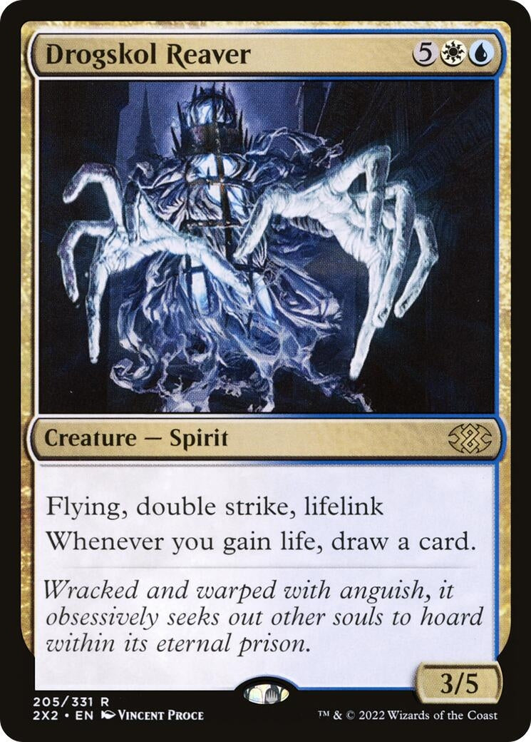 Image for Drogskol Reaver (205) [Double Masters 2022] - Magic: The Gathering